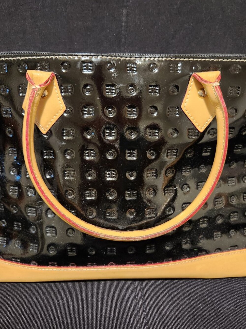 Arcadia black satchel